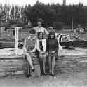 Julia Thompson (standing), Ruth Arnold, Linda Bullock, Susan Horsley