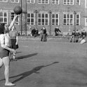 Staff v School Netball 1948