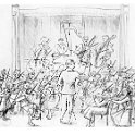 Drawing of the Orchestra