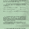 Mathematics Paper 1 Advanced 1962
