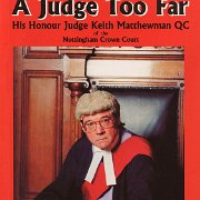 A Judge Too Far - Front Cover